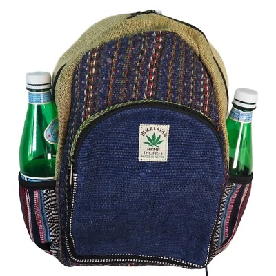 Hemp Backpack| Natural| THC Free| Eco Friendly| Free of Toxic Chemicals|ॐ - Image 1 of 4