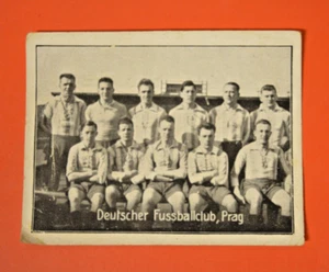 Greiling Fútbol - Equipo D.F.C. Praga con Bobor-Kuchynka #112 sin pegar - Imagen 1 de 2