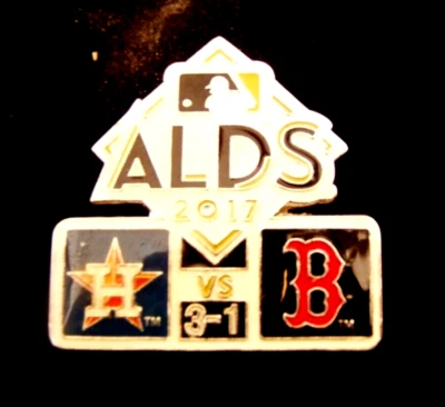 2017 Houston Astros Red Sox ALDS pin Division Championship FREE SHIPPING c45071 - Image 1 of 4
