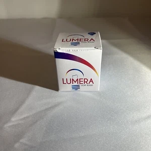 Lumera 25 Watt 130V G16.5 Candelabra White Vanity 2" Light Bulbs 6 Per Pack - Picture 1 of 4