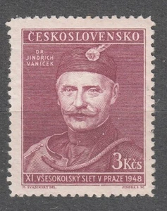 CZECHOSLOVAKIA 1948 SC#354 **MNH 3k st., 11th Sokol Congress, Prague, 1948. - Picture 1 of 1