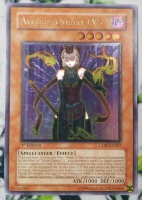 Allure Queen LV5 CDIP-EN007 Ultimate Rare 1st Edition Yugioh LP - Image 1 of 2