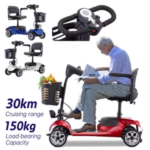 PORIYA Electric Mobility Scooter Electric Motorised Power Portable Folding New - Picture 1 of 16
