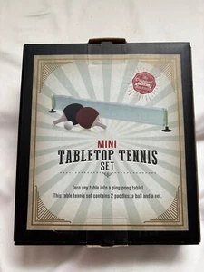 Tabletop Portable mini Tennis Ping Pong Game Set NEW - Picture 1 of 4