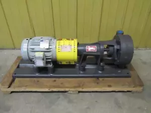 Gusher P1.25X1.5-9SEH-CBM-A Centrifugal Pump 2 HP 3 PH 460v 140 GPM - Picture 1 of 8