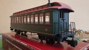 Bachmann G Gauge 97220 Old Timer Clerestory Coach ET&WNC, green, boxed - Picture 1 of 11