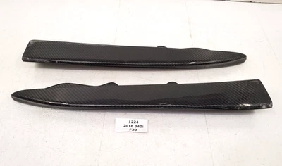 ✅ FOR 12-18 BMW F30 335 340 Rear Bumper Left Right Carbon Splitter Diffuser SET* - Image 1 of 4