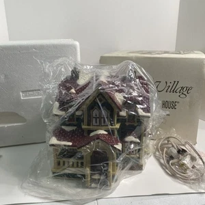 Dept 56 The Original Snow Village "Hartford House" 1992 Retired With Box - Picture 1 of 13