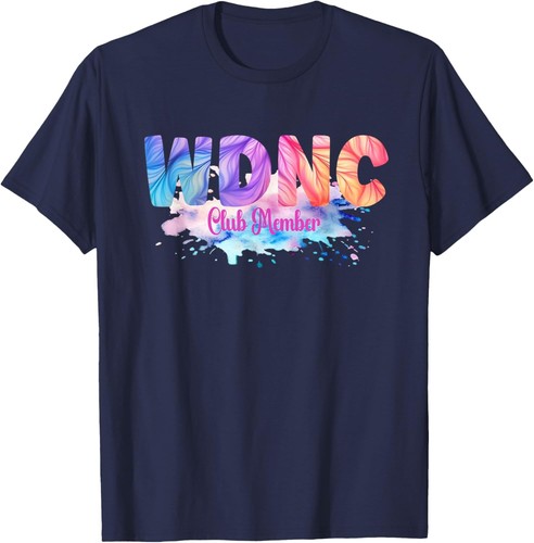 UNDERCOVER Maglietta con cappuccio We Don't Care WDNC Society Member Quote Secret Club scherzo