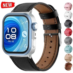 Per Huawei Watch Fit 3/Fit 4/Fit 4 Pro cinturino in pelle cinturino da polso - Foto 1 di 25