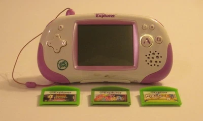 LeapFrog Leapster Explorer + 3 Games - Image 1 of 4