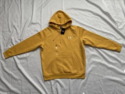 NUEVA Sudadera con Capucha Under Armour Icon Polar Amarillo Dorado Para Hombre Talla XLarge 1373880 Foto 1 de 4