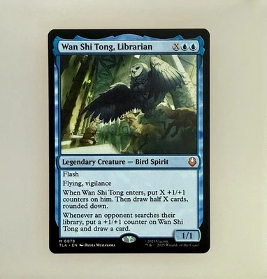 Magic the Gathering: Wan Shi Tong, Librarian Avatar: The Last Airbender Reg NM - Image 1 of 3