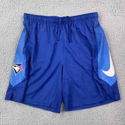 Pantalones Cortos Nike Dri-Fit Para Hombres XXL Toronto Blue Jays Azul Colección Auténtica - Nuevos con Etiquetas Foto 1 de 4