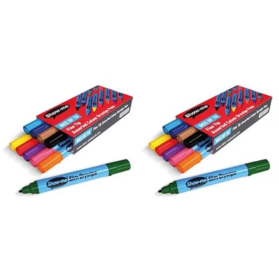 Show Me Whiteboard Pens, Marker Pens For Whiteboard, Long-Lasting Whiteboard Mar - Image 1 of 4