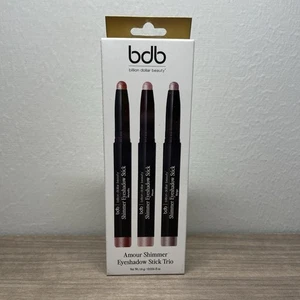 NEW BILLION DOLLAR BEAUTY AMOUR SHIMMER EYESHADOW STICK TRIO (RARE SHADES) - Picture 1 of 10