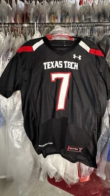 Texas Tech University Red Raiders Jersey Football Mens Size-Large UnderArmour  - Image 1 of 4