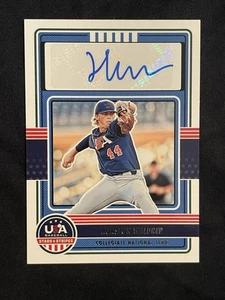 2023 Panini Stars & Stripes USA Baseball Hurston Waldrep #CNTSHW Auto - Picture 1 of 2