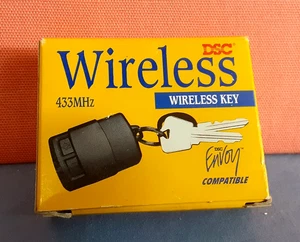 DSC WLS 919 433 Wireless Key Fob Envoy Compatible - Picture 1 of 3