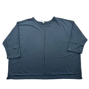 Maglione SPANX 3X nero girocollo manica lunga vestibilità rilassata casual comodo - Foto 1 di 6