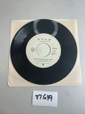 NICE Devo Working In A Coal Mine 45 Record 7” New Traditionalist 87G49 - Image 1 of 4