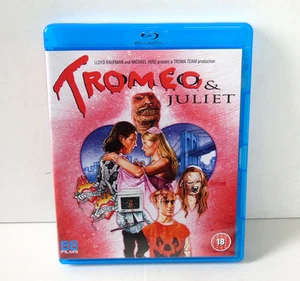 Tromeo & Juliet Blu Ray 88 Films UK Region Free Release - Imagen 1 de 2