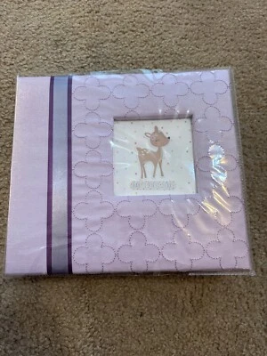 Baby Girl 1st Year Scrapbook Album Handmade Instant 8 x 8 Photo Infant 13 pages - Image 1 of 4