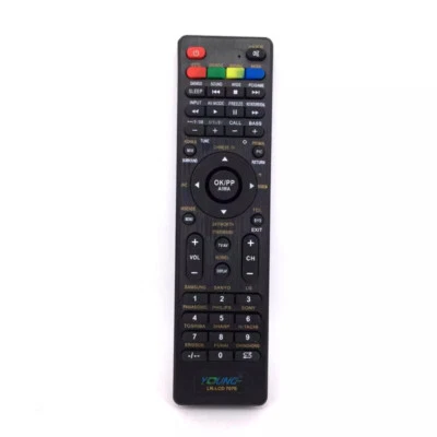 New Young LR-LCD-707E For Sony LG ETC SAMSUNG SHARP Universal TV Remote Control - Image 1 of 4