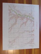 Sawyer North Dakota 1949 Original Vintage USGS Topo Map