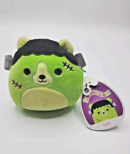 Malvavisco Len Clip Halloween Peluche Frankenstein Gatito Gato Nuevo con Etiquetas 3.5" - Imagen 1 de 2
