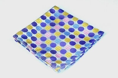 Lord R Colton Masterworks Pocket Square - Richmond Purple Woven Silk - $75 New - Image 1 of 3