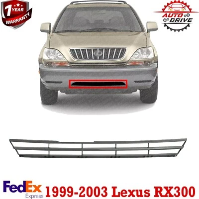 New Front Bumper Lower Grille For 1999-2003 Lexus RX300 4-Door LX1200106 Foto 1 de 4