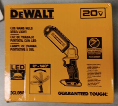 Dewalt DCL050 LED 20V Light Pivoting Flashlight Work Area Light - Image 1 of 4
