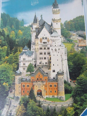 Ravensburger Puzzle Neuschwanstein Castle 500 Piece Complete Vintage 1992 Bagged - Image 1 of 4