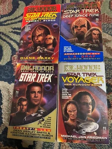 Star Trek: Day Of Honor, COMPLETE SET OF 4, Armageddon Sky, Klingon Soul, 2 more - Imagen 1 de 1