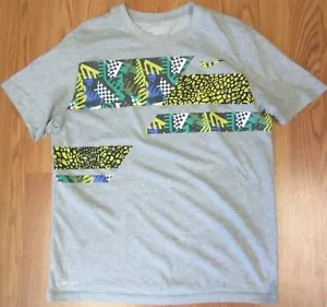CAMISETA NIKE ALGODÓN GRIS CENIZA Talla MEDIANA, M - Imagen 1 de 5