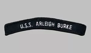 US Navy DDG-51 USS Arleigh Burke Guided Missile Destroyer UIM Rocker Tab - Bild 1 von 1