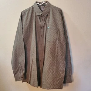 Cinch Button-Down Shirt Men's XLarge Long Sleeve Western Cowboy Rodeo - Picture 1 of 5