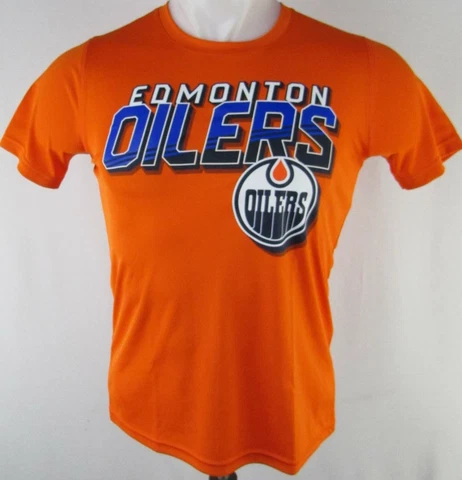 Edmonton Oilers NHL Outer Stuff Dri Tek Youth Orange Short Sleeve T-Shirt Cover