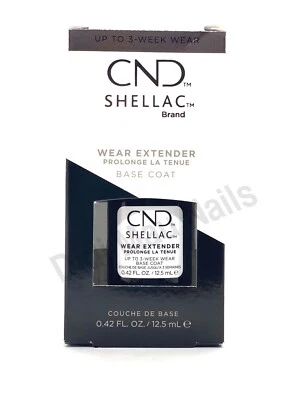 CND Shellac UV Wear Extender glättender Basislack 0,42 Oz.  - Bild 1 von 2