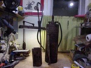 antique fuel oil kerosene torch backpack firefighter forestry primitive tools - Picture 1 of 24
