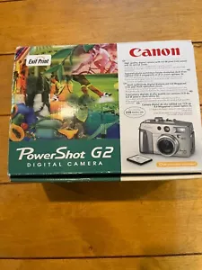 Canon PowerShot G2 Digital Camera. All parts and manuals included - Picture 1 of 4