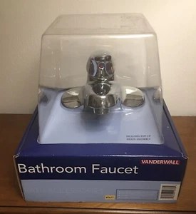 Vanderwall Bathroom Faucet, Single Handle, Polished Chrome Finish - Picture 1 of 12
