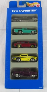 HOT WHEELS 1995 50's Favorites Cars 5 Car Set 15068 - Picture 1 of 7