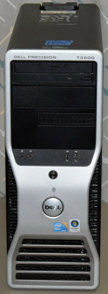 Estación de trabajo de escritorio Barebones Dell Precision T3500 Xeon W3520 2,66 GHz cuatro núcleos Foto 1 de 4