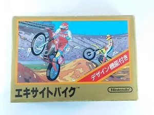 # ExciteBike Famicom Nintendo FC NES NTSC-J Importación completa de Japón - Imagen 1 de 16