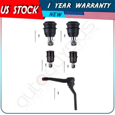 1979 1980 para Dodge D300 D200 5 peças juntas esféricas de direção dianteira kit de braço ocioso - Imagem 1 de 4