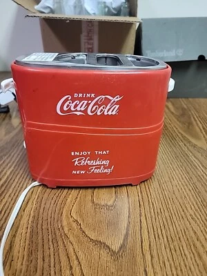 Nostalgia Coca Cola HDT600COKE Pop-Up Hot Dog Toaster - Image 1 of 4