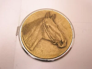 Raised Horse Portrait Vintage ANSON Money Clip animal dollar cash paper mc57 - Picture 1 of 5