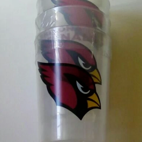 NFL Arizona Cardinals 16 Ounce Tumbler Set of 4 Cover
